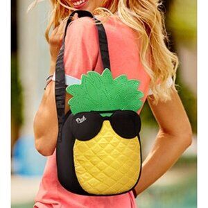 PINK VICTORIAS SECRET Pineapple Cooler Bag NEW NWT